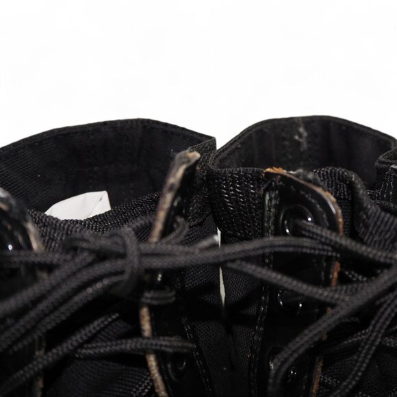 Rothco Vintage Jungle Military Boots Black Men's 11R (Damage Read Description) - Picture 9 of 12